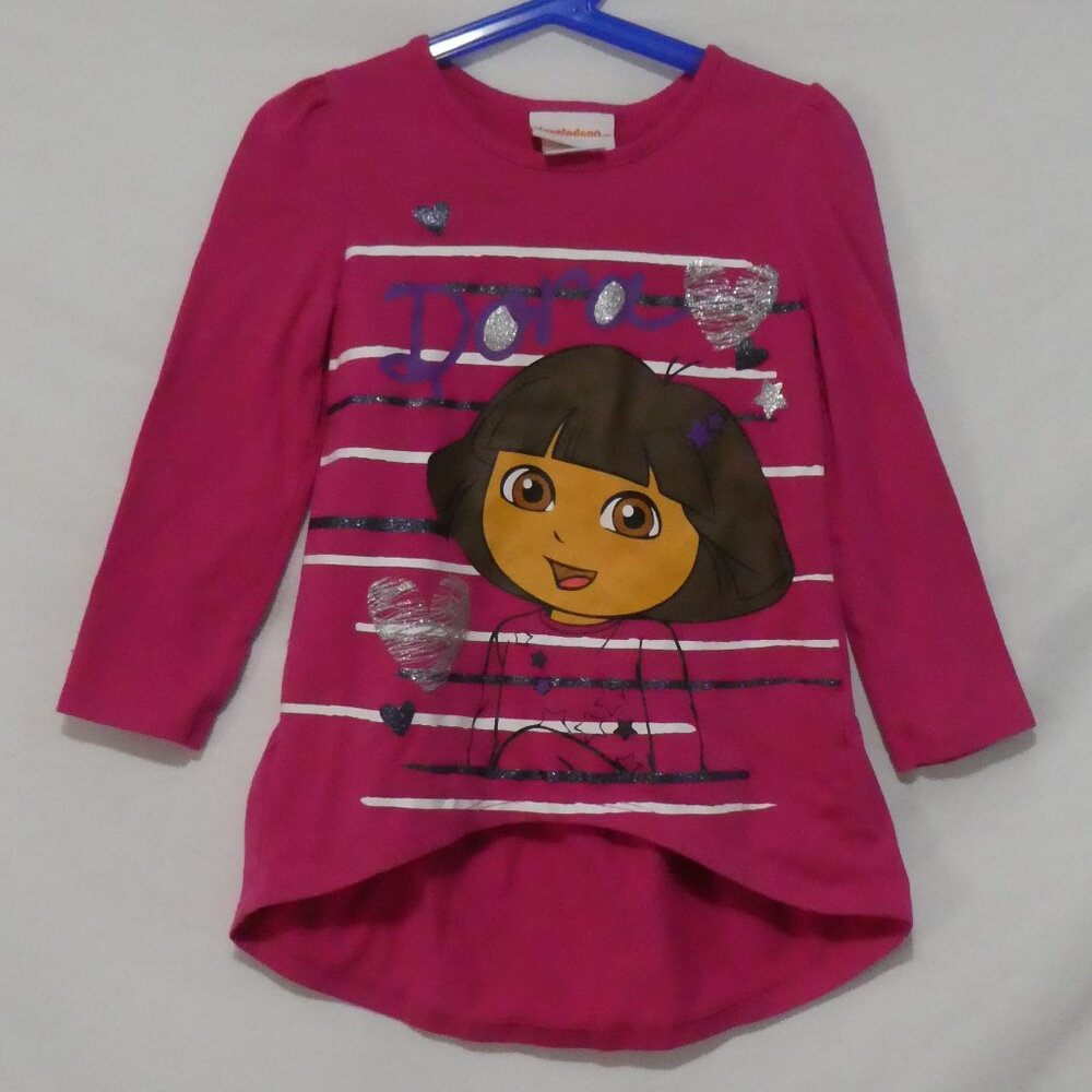 NICKELODEON | size 5 | Pink Dora Long Sleeve Shirt